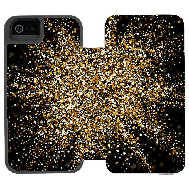 Glow Star 1 Incipio iPhone Wallet Case (Folio Open)