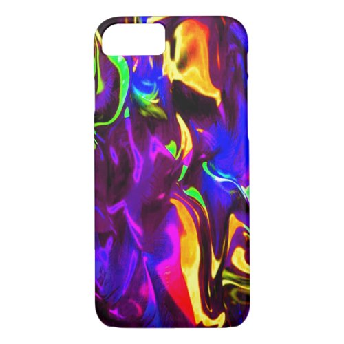 Glow Stick Rave Fire Stick Rainbow iPhone 87 Case