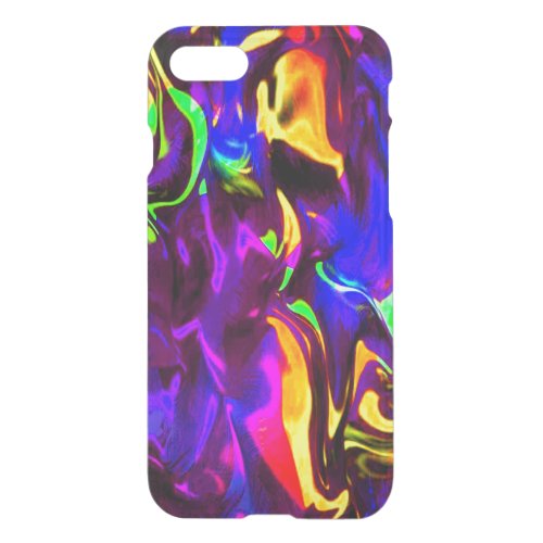 Glow Stick Rave Fire Stick Rainbow iPhone SE87 Case