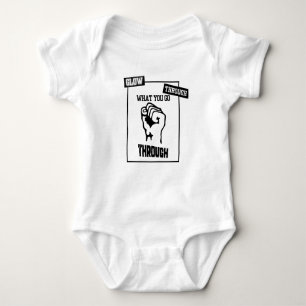 Glow Through Darkness Baby Bodysuit