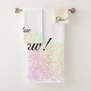 Glow towel set