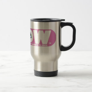GLOW  Travel Mug Pink Logo