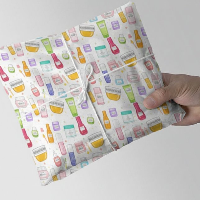 Glow Up Skincare Tissue Paper (Creator Uploaded)