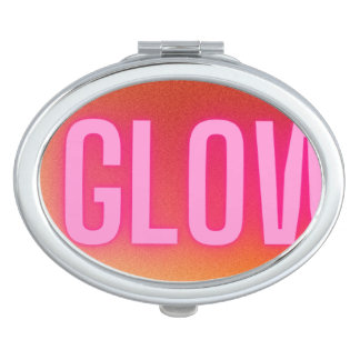 Glow vibes compact mirror