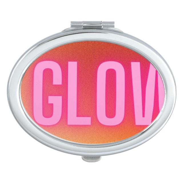 Glow vibes compact mirror (Front)
