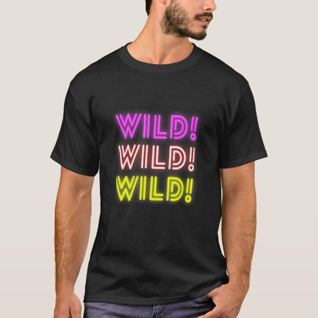 Glow Wild Tee Graphic Top (Front)