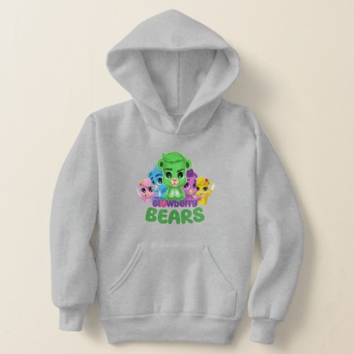 Glowberry Bears Kids Hoodie