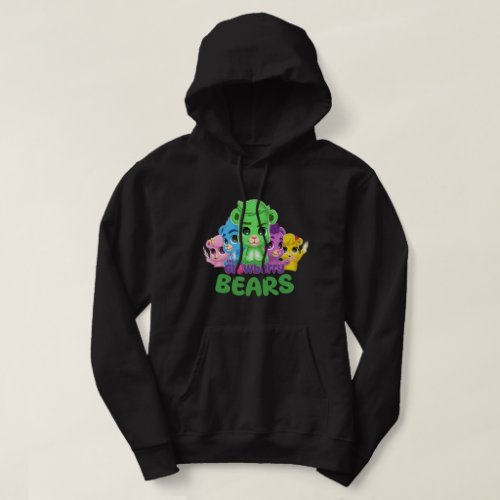 Glowberry Bears Mens Hoodie