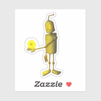 Glowbot sticker