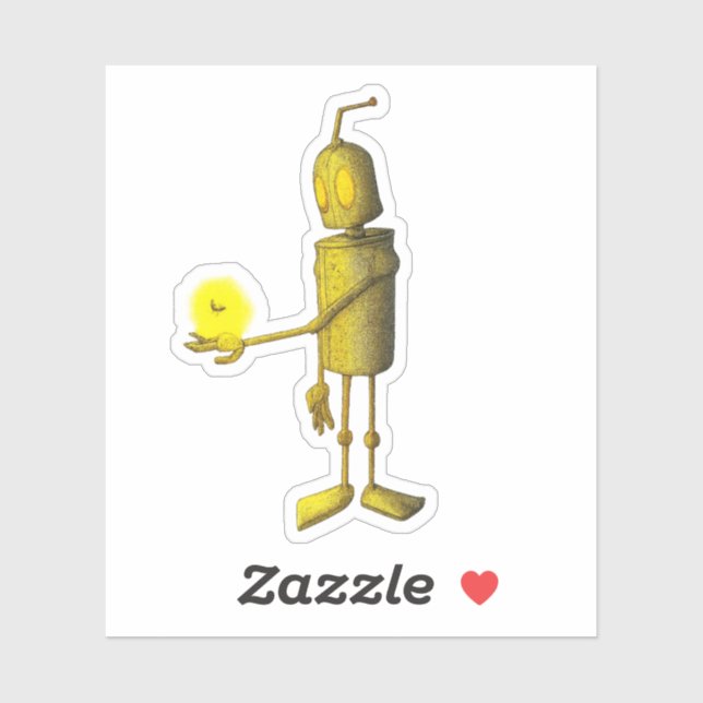 Glowbot  sticker (Sheet)