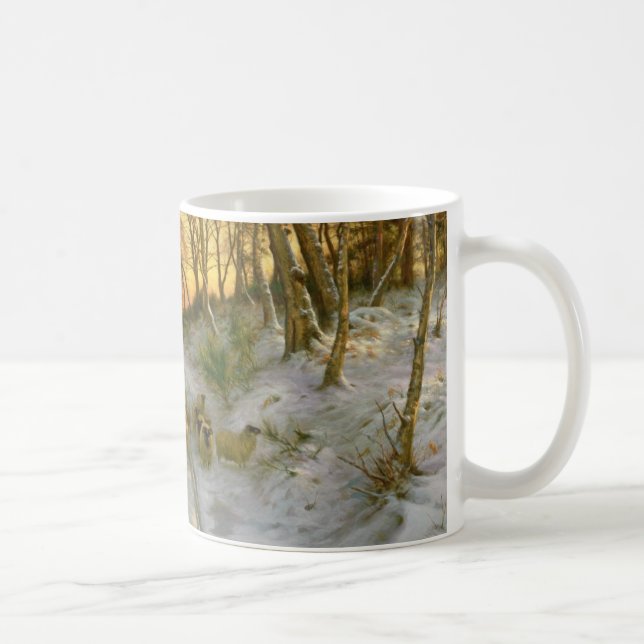Glowed with Tints of Evening Hours Coffee Mug (Right)