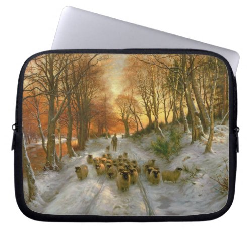 Glowed with Tints of Evening Hours Laptop Sleeve
