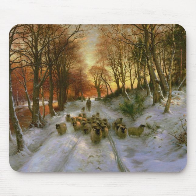 Glowed with Tints of Evening Hours Mouse Pad (Front)