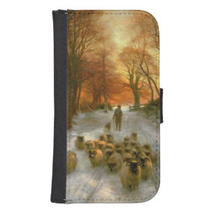 Glowed with Tints of Evening Hours Galaxy S4 Wallet Case