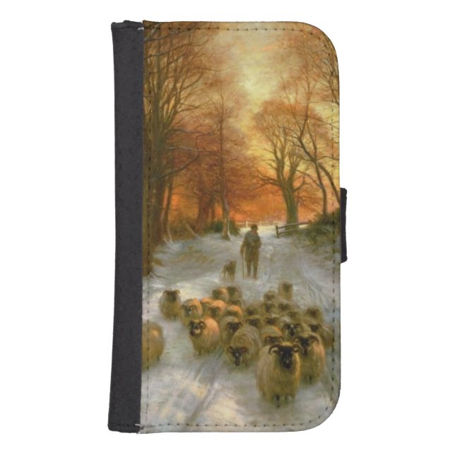 Glowed with Tints of Evening Hours Samsung Galaxy Wallet Case (Front)