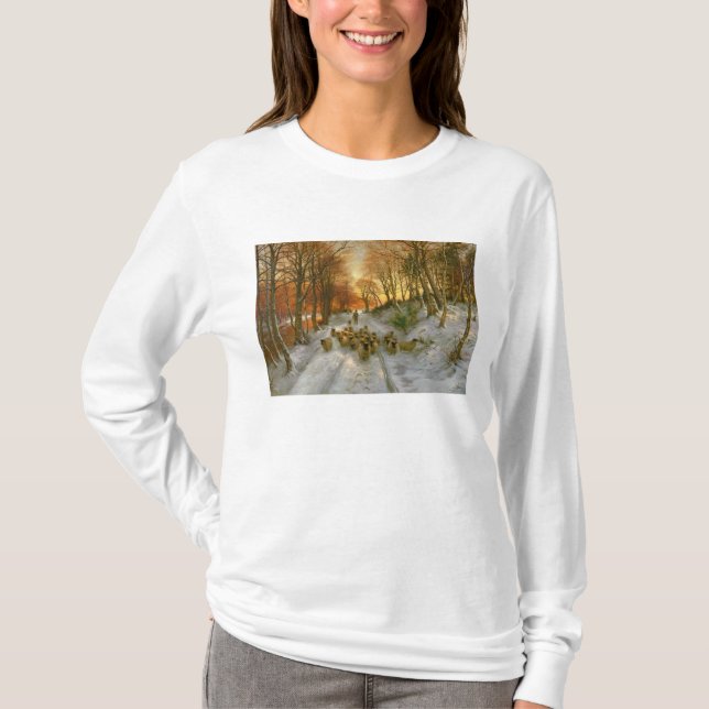 Glowed with Tints of Evening Hours T-Shirt (Front)
