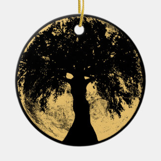 Glowees Moon Oak Goddess Ceramic Ornament