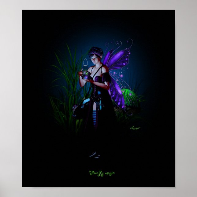 Glowfly magic poster (Front)