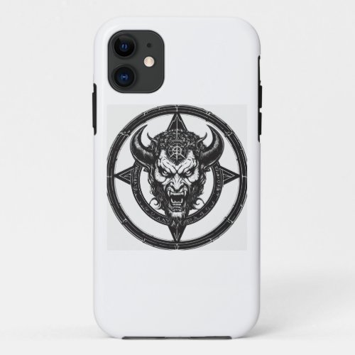  GlowGripâ Mobile Back Satan Logo â Unleash Your iPhone 11 Case