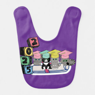 Glowin' & Growin’ – Class of 2025 Baby Bib