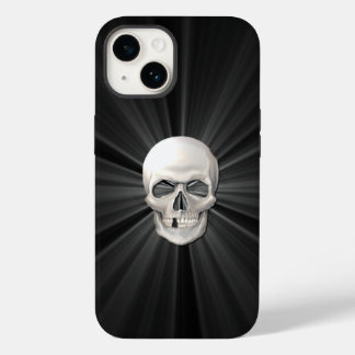 Glowing 3D Skull Case-Mate iPhone 14 Case