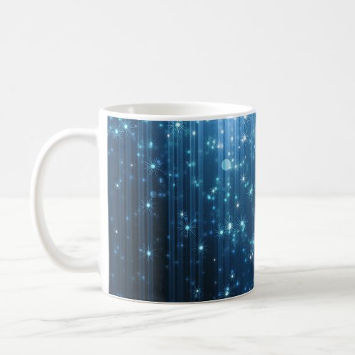 Glowing Abstract Illuminated Background Art Coffee Mug