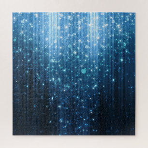 Glowing Abstract: Illuminated Background Art. Jigsaw Puzzle