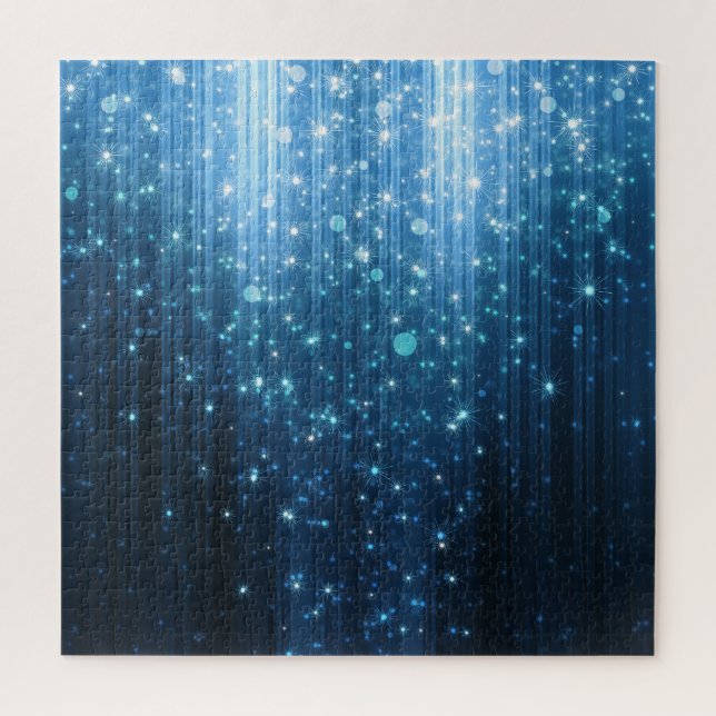Glowing Abstract: Illuminated Background Art. Jigsaw Puzzle (Vertical)