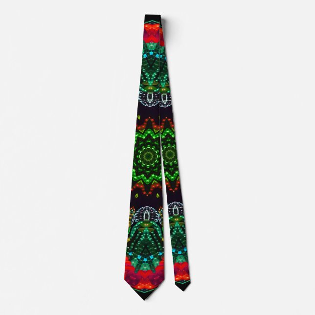 Glowing Abstract Tie (Front)