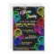 Glowing Balloons Glow Party Invitations