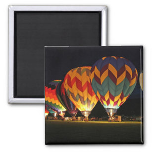 Glowing Balloons!  Light up the night! Magnet