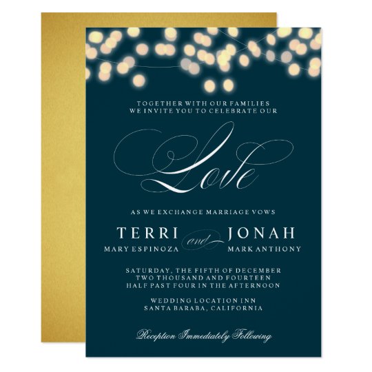 Dark Wedding Invitations 7