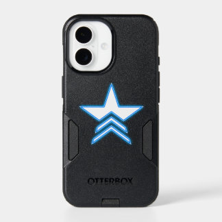 Glowing Blue Star Commander OtterBox Case