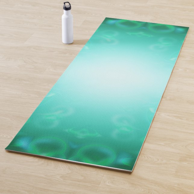 Glowing Bubbles Yoga Mat (In Situ)