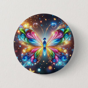 Glowing Butterfly Button
