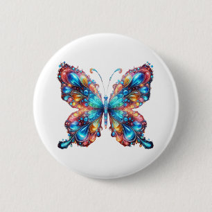 Glowing Butterfly Button