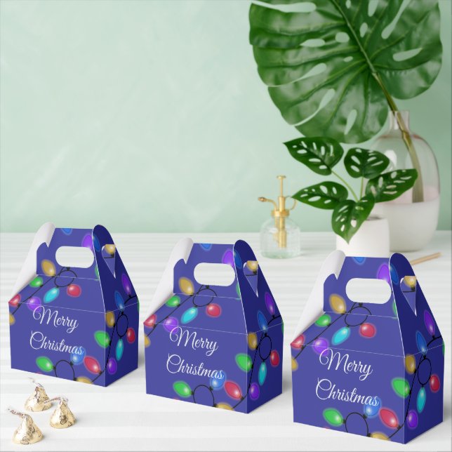 Glowing Christmas Lights  Favor Boxes (Multiple)