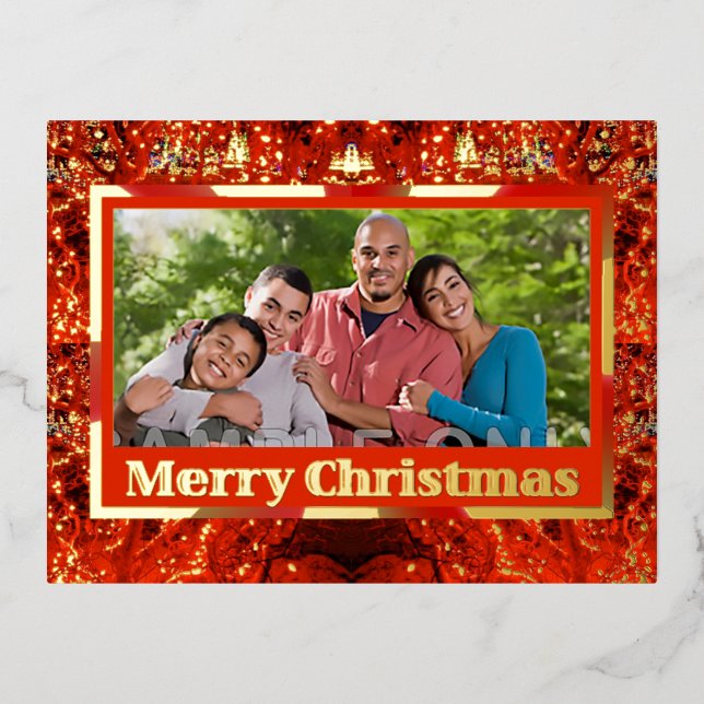 Glowing Christmas Lights Holiday (Front)