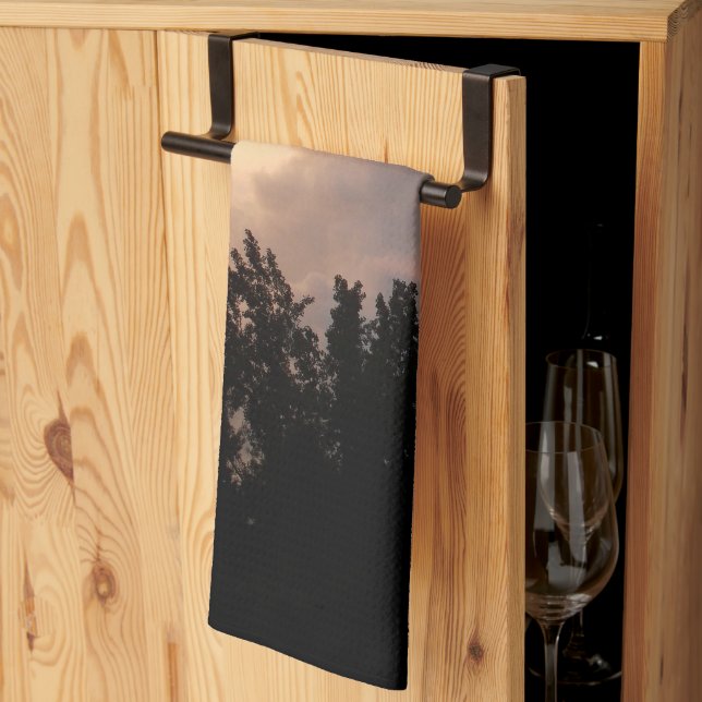 Glowing Cloud Kitchen Towel (Thirds Fold)