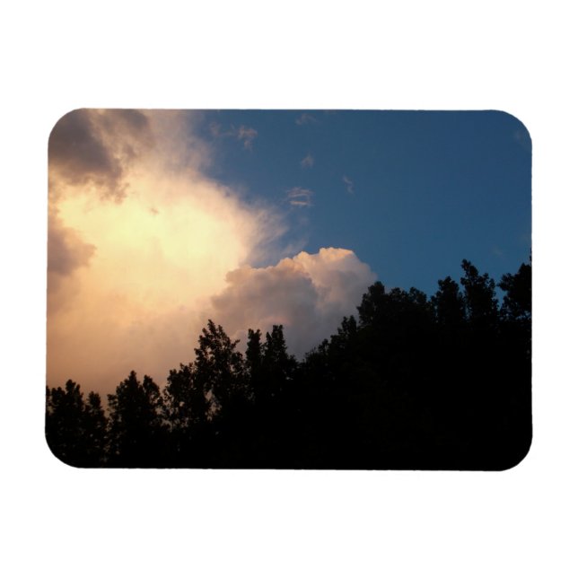 Glowing Cloud Magnet (Horizontal)