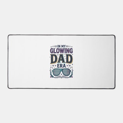 Glowing Dad Era Retro Neon Sunglasses Shirt_1 Desk Mat