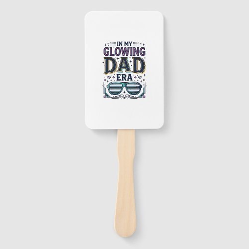 Glowing Dad Era Retro Neon Sunglasses Shirt_1 Hand Fan