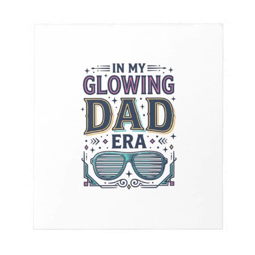 Glowing Dad Era Retro Neon Sunglasses Shirt_1 Notepad