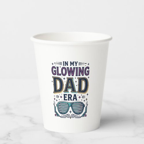 Glowing Dad Era Retro Neon Sunglasses Shirt_1 Paper Cups