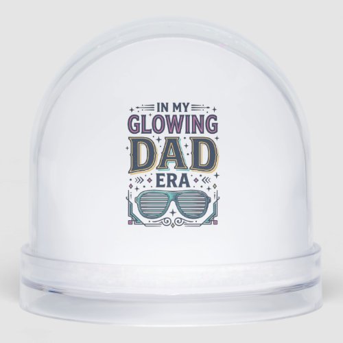 Glowing Dad Era Retro Neon Sunglasses Shirt_1 Snow Globe