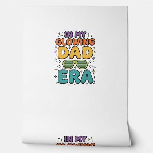Glowing Dad Era Retro Sunglasses Dad Shirt Design_ Wallpaper