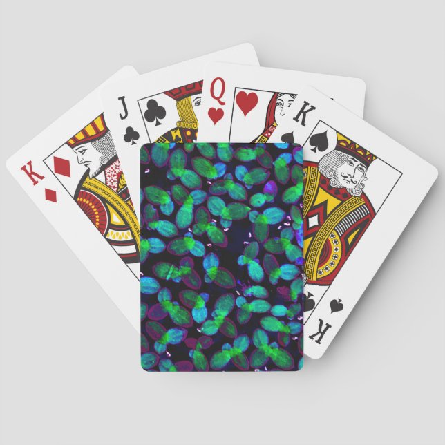 Glowing Duckweed Poker Cards (Back)