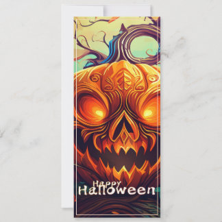 Glowing Eyes Jack-o-Lantern Halloween Art