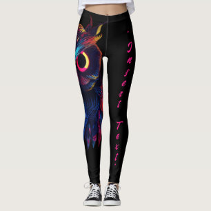 Glowing eyes leggings
