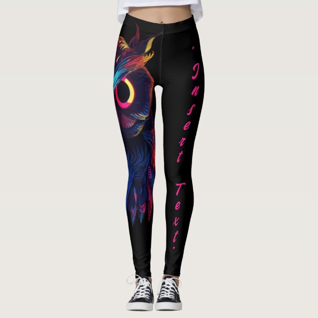 Glowing eyes leggings (Front)